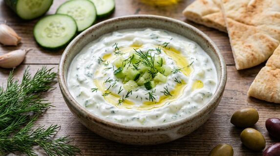 И к мясу, и к салатам: соус дзадзики всего за 10 минут — теперь без него не обхожусь