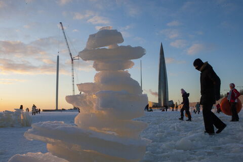 «Сибирь» на страже: как Финский залив одолел ледовый пик