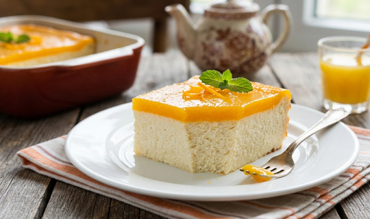 Апельсиновый пирог, который тает во рту: смешиваю всё за 5 минут и кидаю в духовку