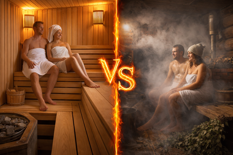 сауна против бани