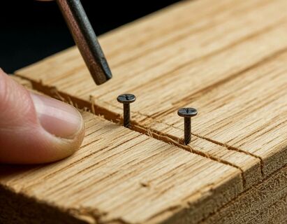 Ни трещин, ни сколов: как закрутить саморез и забить гвоздь в край доски без растрескивания древесины – 3 лайфхака