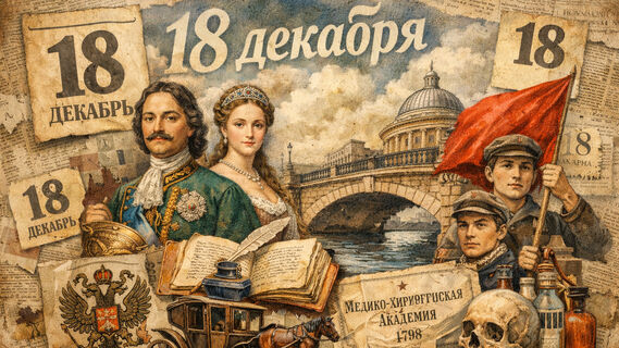Как Петр I разделил Россию: 18 декабря в истории Петербурга