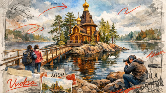 Храм повис над водой: чудо Ленобласти, попавшее в Книгу рекордов Гиннесса