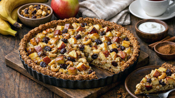 Овсяный пирог