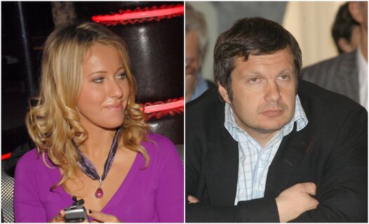 Ксения Собчак подколола Владимира Соловьева за дом в Италии