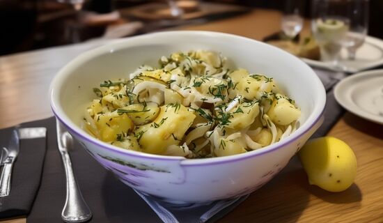 Немецкий картофельный салат: готовится за считаные минуты — быстрый, сытный и очень вкусный