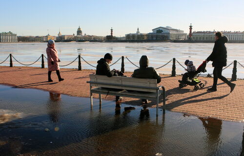 Глобальное потепление «континентализирует» Россию: рекорды тепла в Петербурге и сдвиг зимы на 500 км
