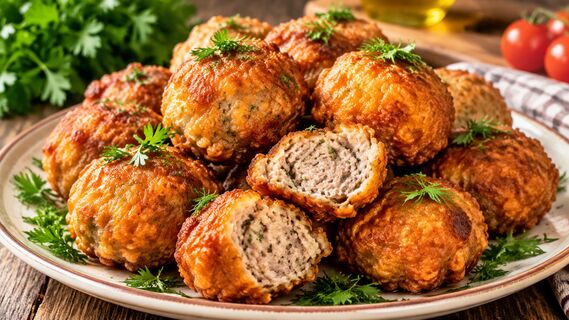 Мясные шарики с сюрпризом внутри: регулярно готовлю любимое блюдо шотландцев — пикантные коллопы