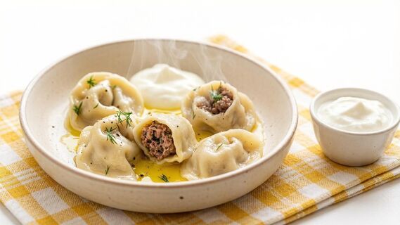 Как варить пельмени, чтобы они не слипались - 1 хитрый трюк - и блюдо как из ресторана 