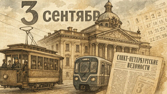 электрическая конка, газета, метро, универсам
