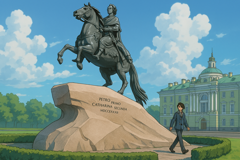 Памятник в Петербурге