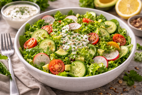 После утки и Оливье переходим на овощи: рецепт салата-спасителя - желудок скажет спасибо