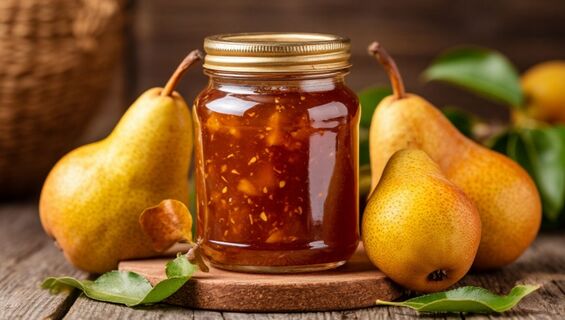 Янтарное варенье из груш: самый простой рецепт и секреты идеальной густоты