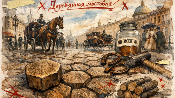 Деревянные улицы Петербурга