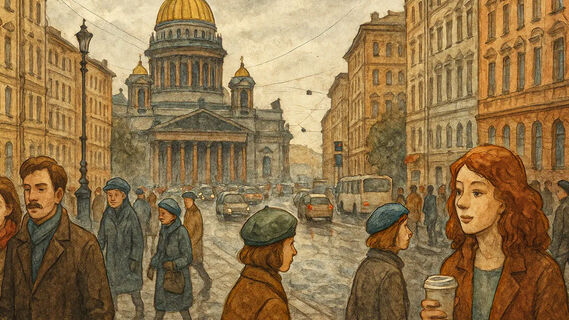 Петербург, дома
