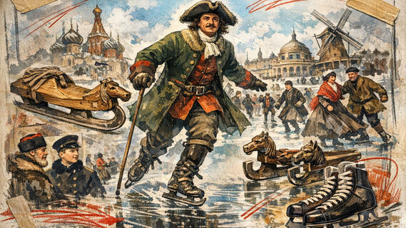 Первые катки Северной столицы