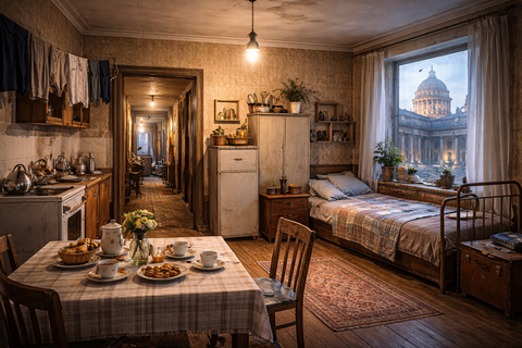 Коммуналка древняя