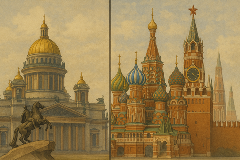 Москва и Петербург