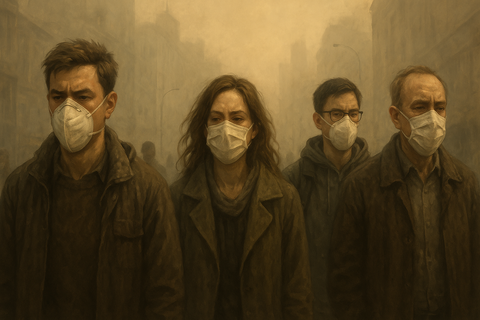 грязный город