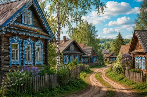 Российская деревня, в которую съезжаются со всей страны: основана в 1785 году - чем она привлекает туристов