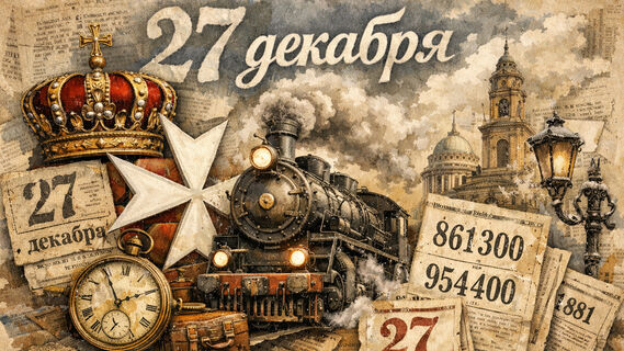 Перепись населения, Мальтийский крест и поезд