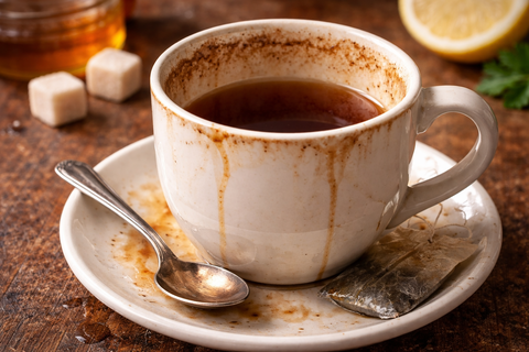 чашка с чаем