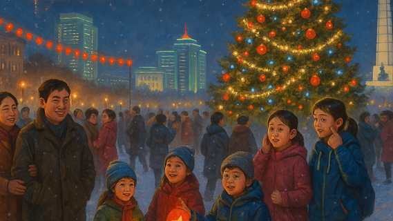 Новый год в КНДР
