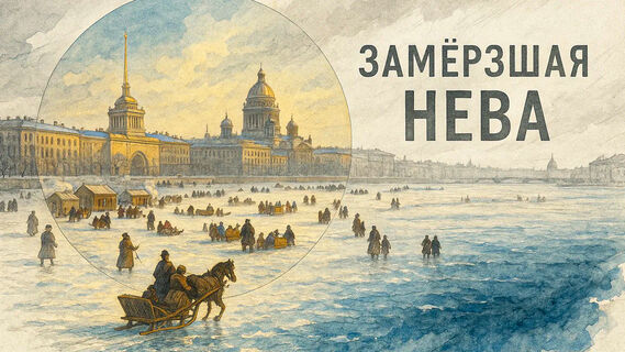 Нева, река, лед