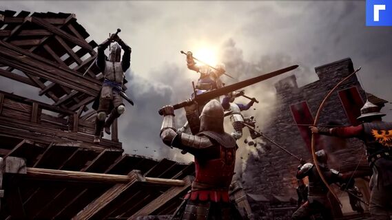 В релизном трейлере Chivalry 2 идут ожесточённые бои