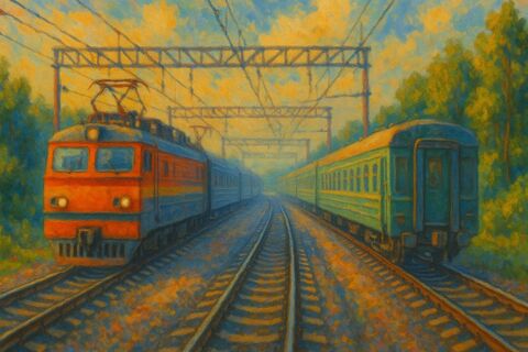 поезда