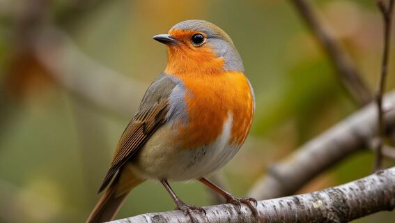 Малиновка в Петербурге: почему редкая птица решила зимовать в Петербурге