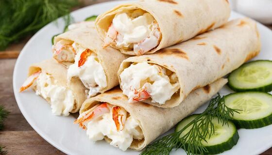 Быстрые рулетики из лаваша и крабовых палочек: лучший перекус в дачный сезон-2026 - закинул и опять в огород