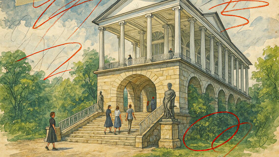 Самый красивый балкон Европы: как каприз ленивой императрицы стал произведением искусства