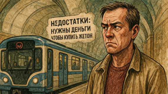 Метро, мужчина