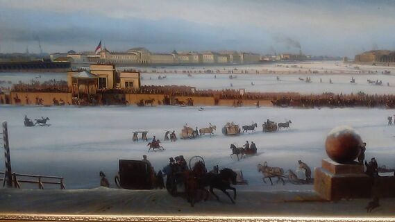 «Зимой она становилась прямо по-настоящему главной улицей»: забытые зимние забавы Петербурга XVIII–XIX веков