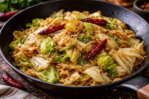 Так жарят капусту только в Китае: бюджетное блюдо за 5 минут, которое затмило ресторанные гарниры