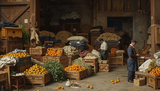 Экономическая формула империи: хлеб, лес, лён на экспорт — станки и шелка на импорт. Как работал петербургский порт во второй половине XIX века