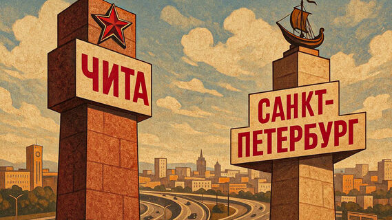 Что общего между Читой и Петербургом