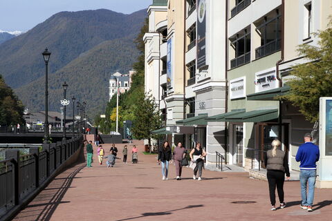 набережная, сочи