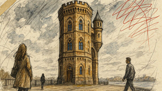 Водонапорная башня Обуховского завода