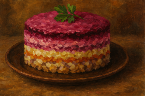 Салат Селедка под шубой