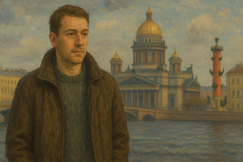 мужчина в Петербурге