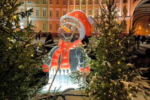 Январский Петербург