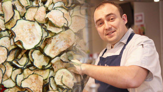 Чипсы из кабачка