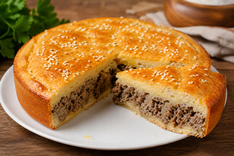 Не пирог, а настоящий царь стола: без замеса теста — проще и вкуснее не бывает
