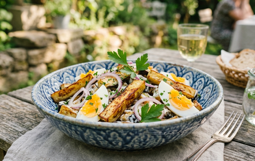 Самый вкусный салат из баклажанов — хит этого лета: простой рецепт, который просят все