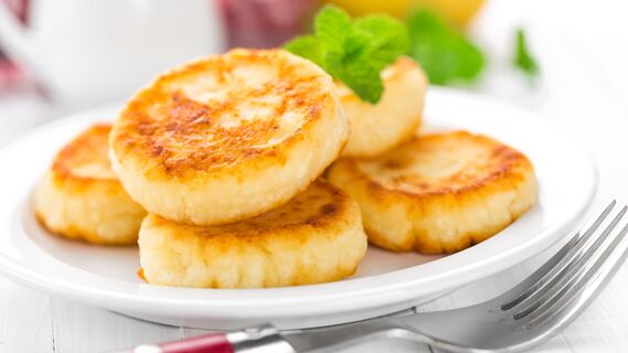 Рецепт сырников с сюрпризом