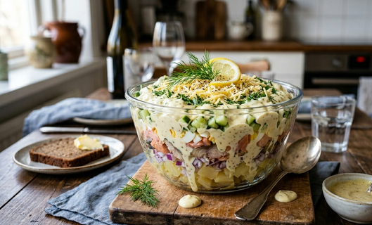Самый вкусный салат с копчёной рыбой: готовлю на каждый праздник и всегда мало — "Мимоза" теперь забыта