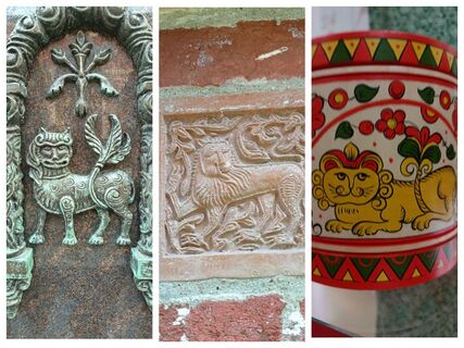 Зачем в старинных городах России повсюду рисовали львов, да еще и таких своеобразных - ответ и фото