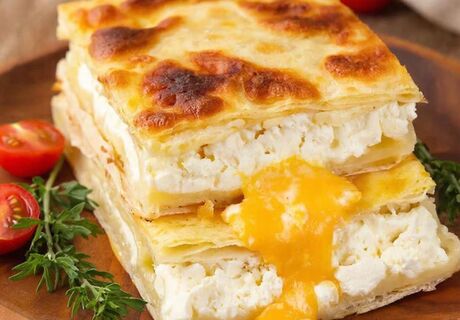 Беру творог и лаваш: Готовлю невероятную запеканку "Сюрприз" на завтрак за 25 минут